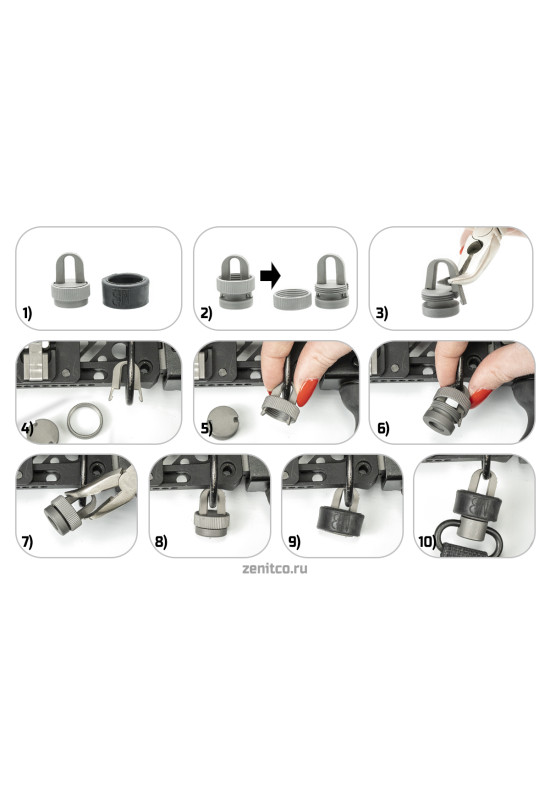 A-6 Slingmount rail | Zenitco
